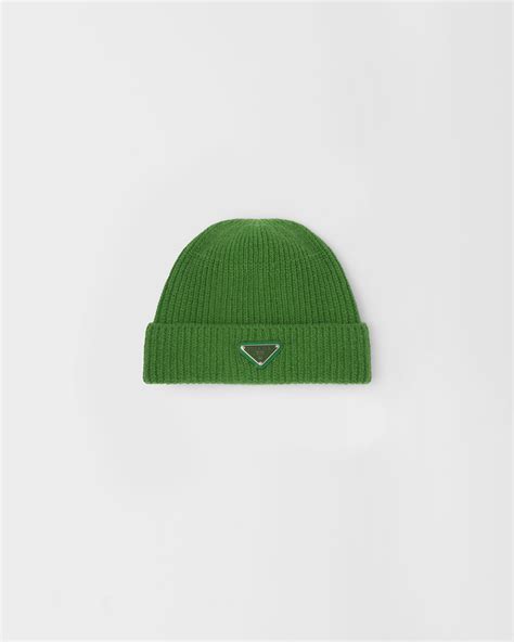 prada beanie hats|prada wool and cashmere beanie.